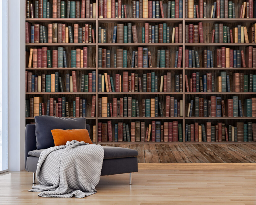 Livros em cantos silenciosos — interior 5