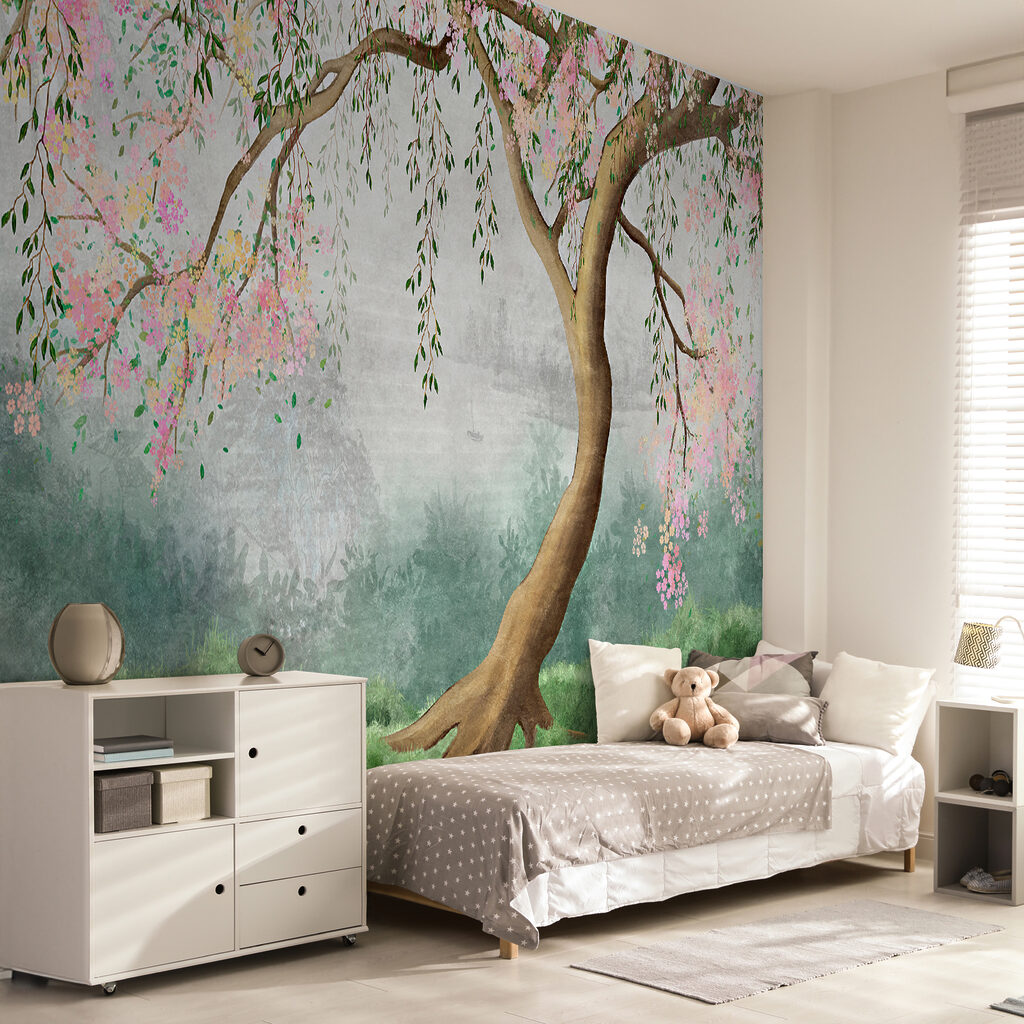 Árvore em névoa florida — interior 2