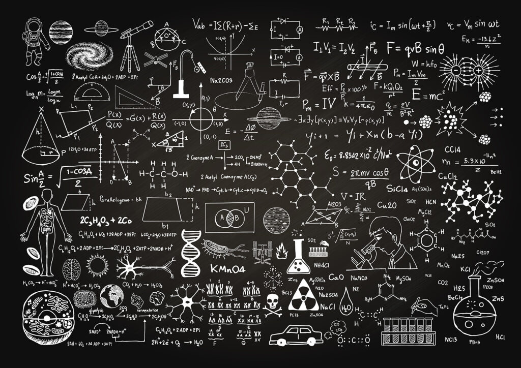 Fórmulas e gráficos — design completo