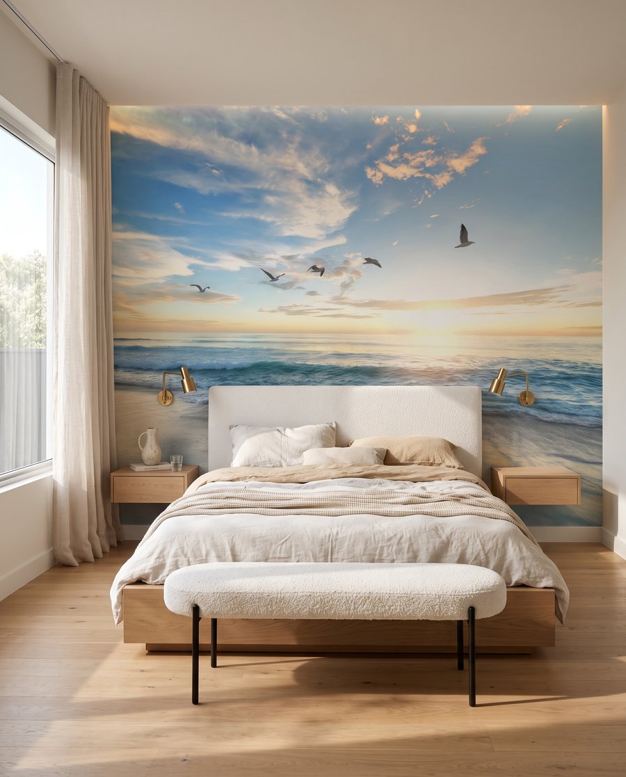 Mar ao entardecer — interior 2