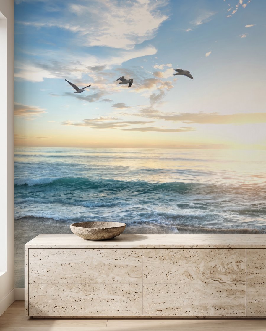 Mar ao entardecer — interior 5
