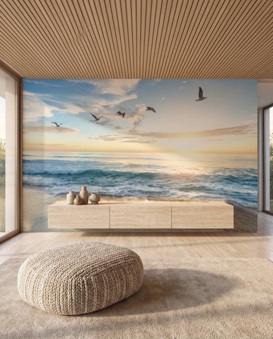 Mar ao entardecer — interior 6