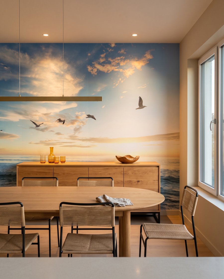 Mar ao entardecer — interior 7
