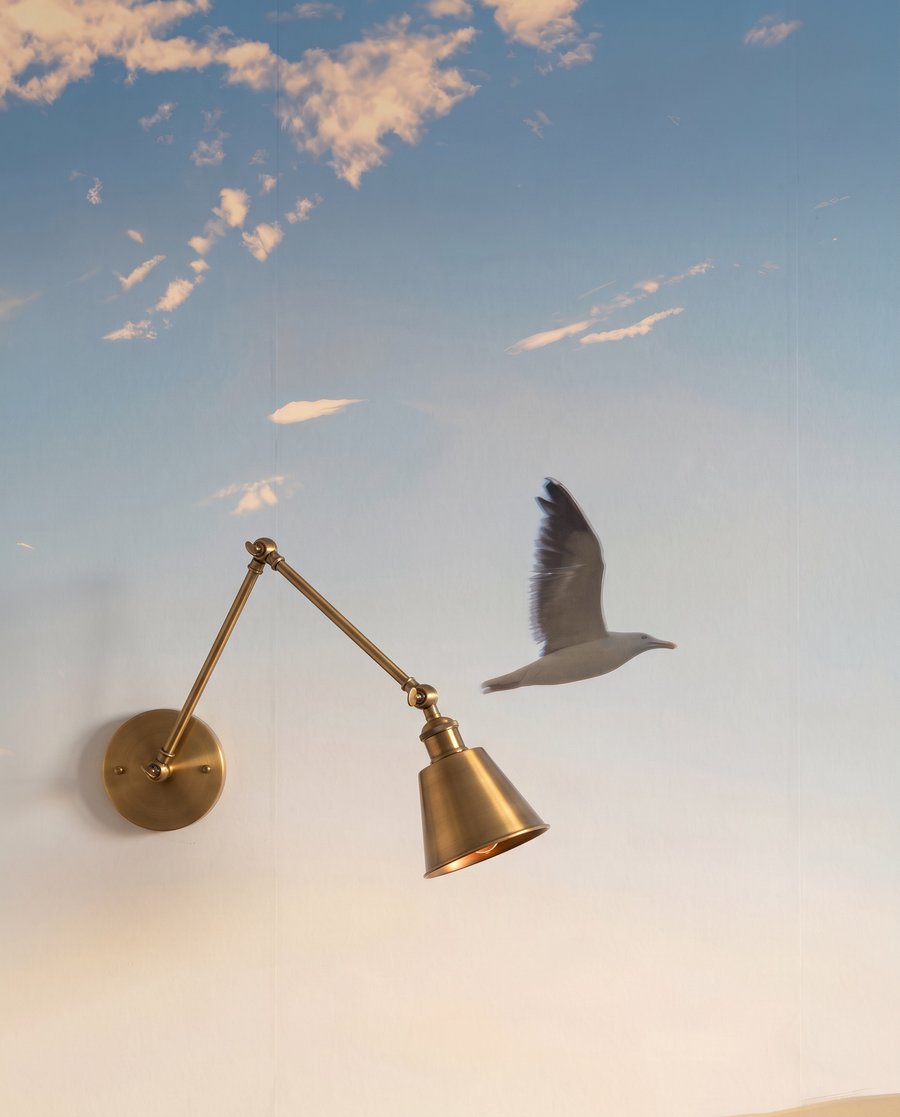 Mar ao entardecer — detalhe