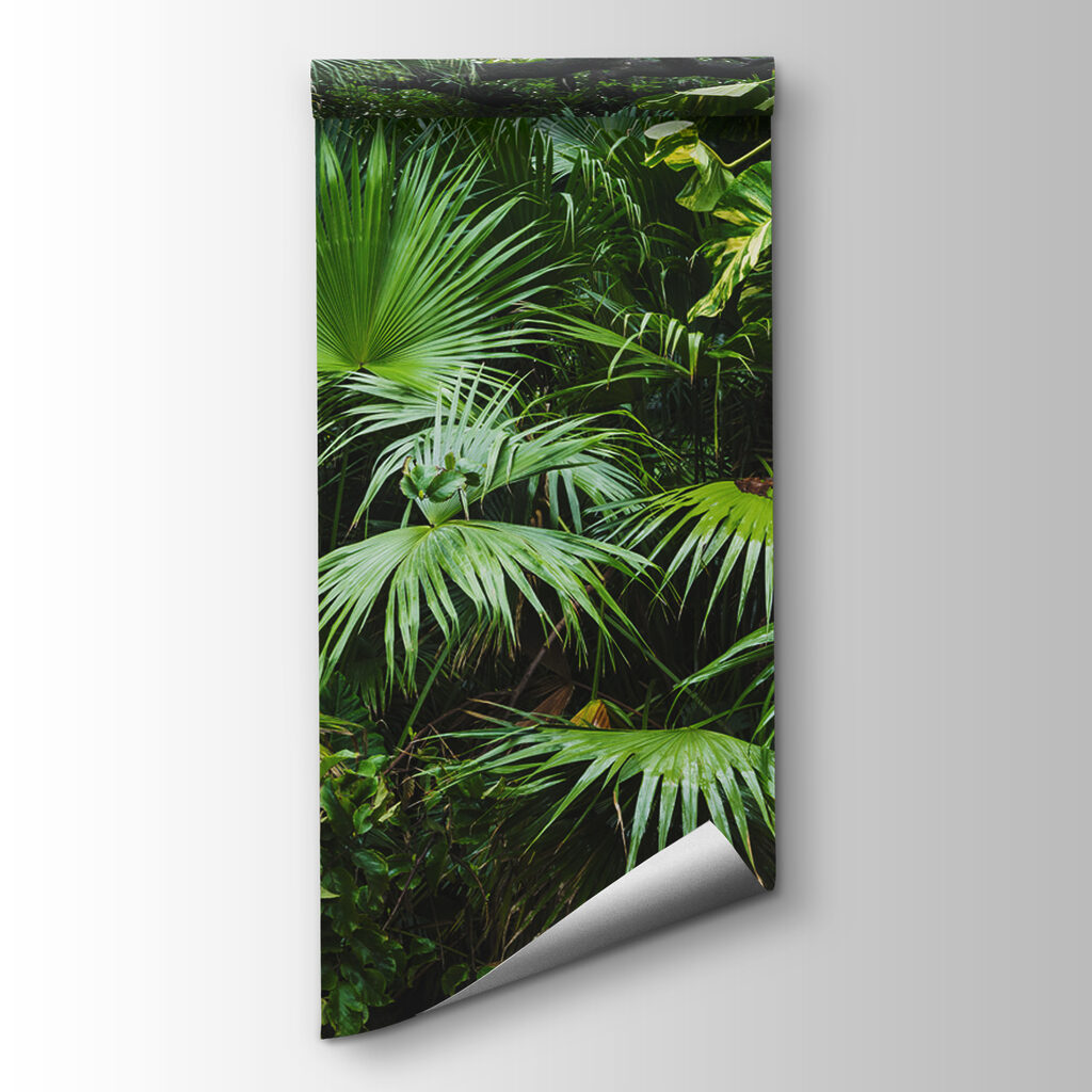 Cascata de folhagem tropical — vista do produto