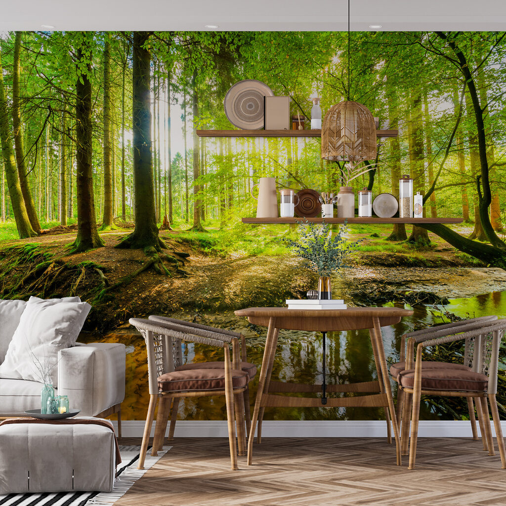 Sol junto ao riacho — interior 7