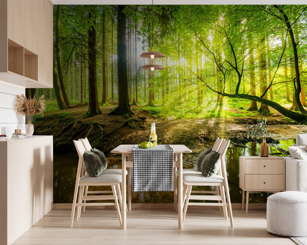 Sol junto ao riacho — interior 5