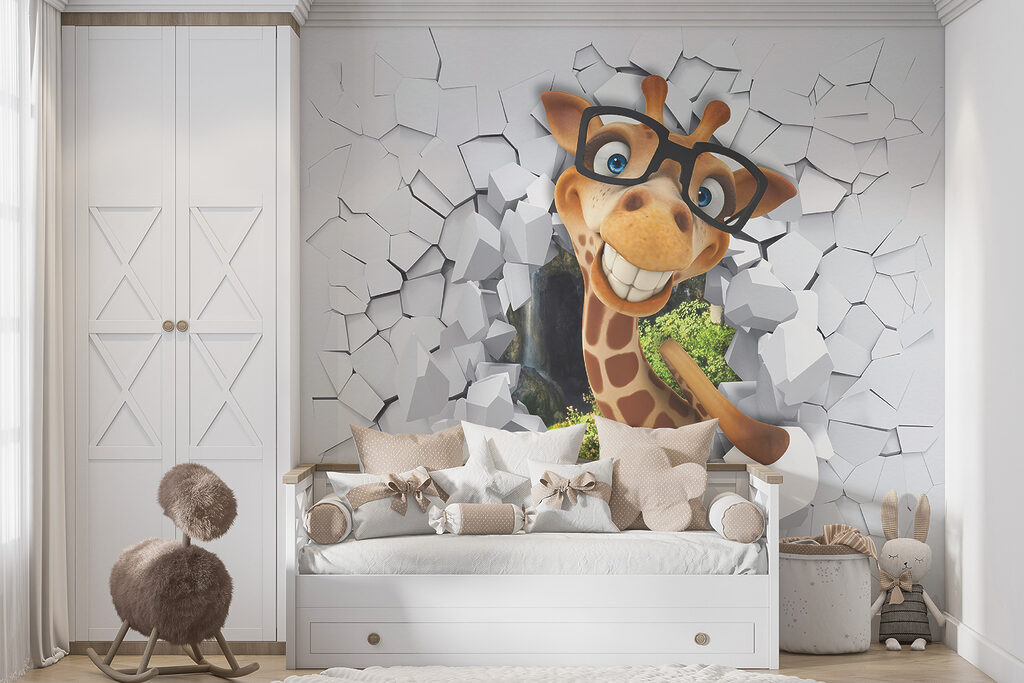 Girafa de óculos — interior 2