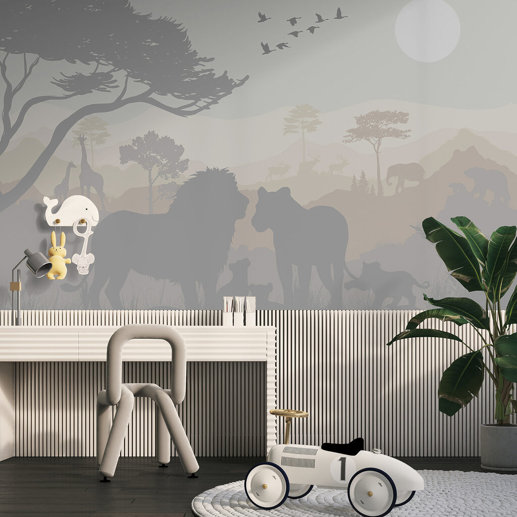Leões na savana — interior 4