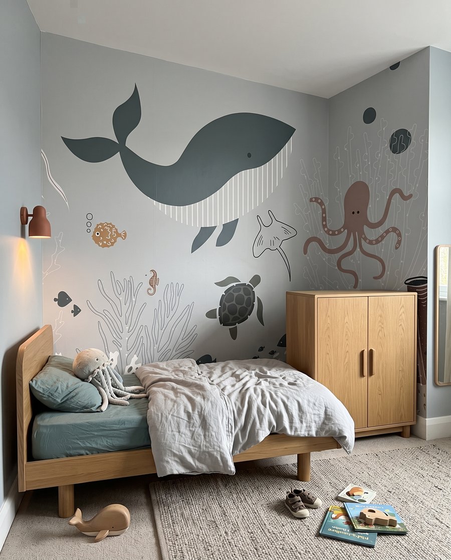 Baleia entre corais — interior 2