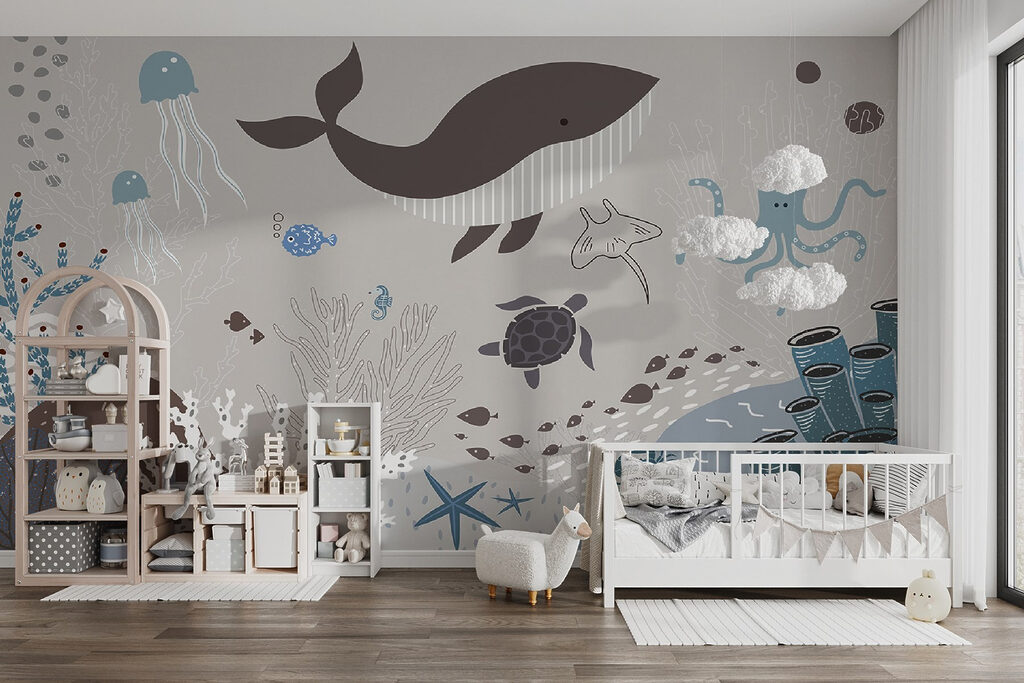 Baleia entre corais — interior 3