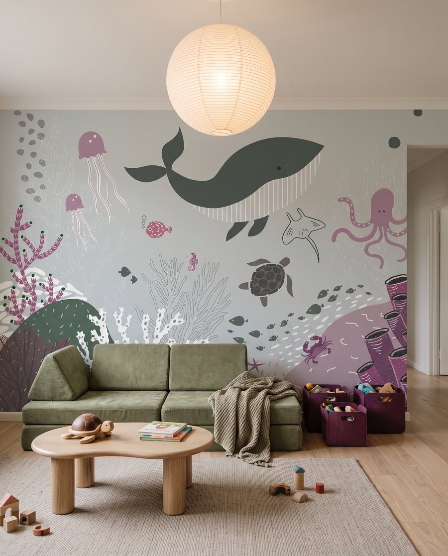 Baleia entre corais — interior 3