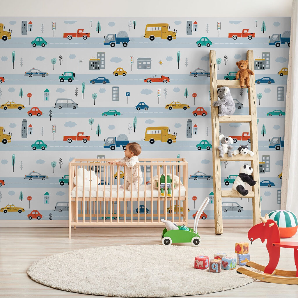 Carros pequenos em fila — interior 5
