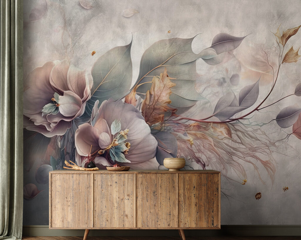 Ramo solto, folhas redondas — interior 3