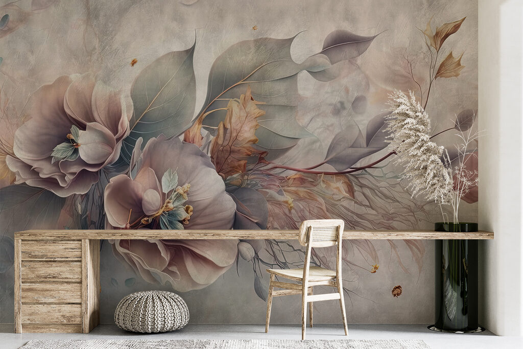 Ramo solto, folhas redondas — interior 6