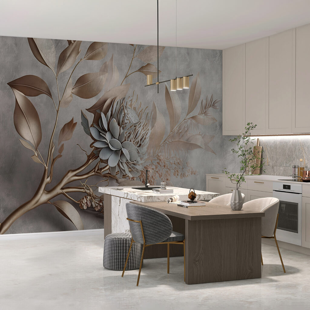 Ramo em relevo quente — interior 5