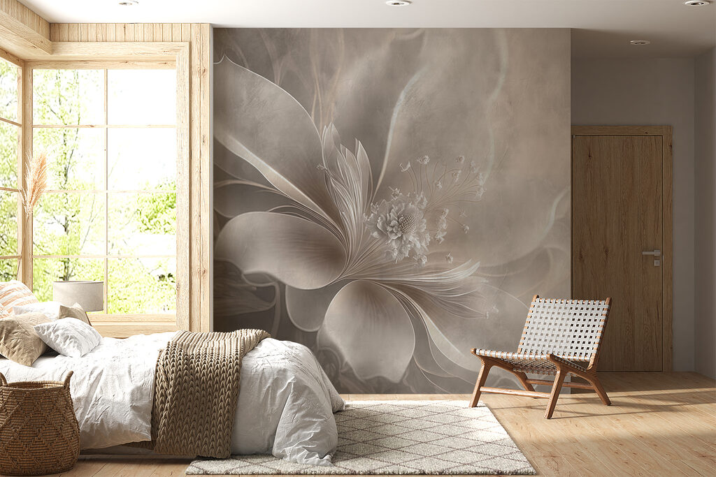 Flor em véu claro — interior 4