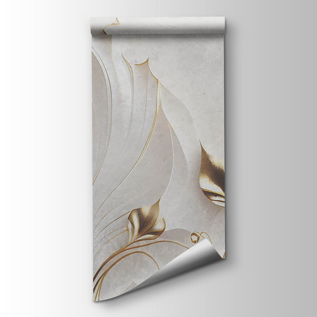 Folhas longas douradas — vista do produto