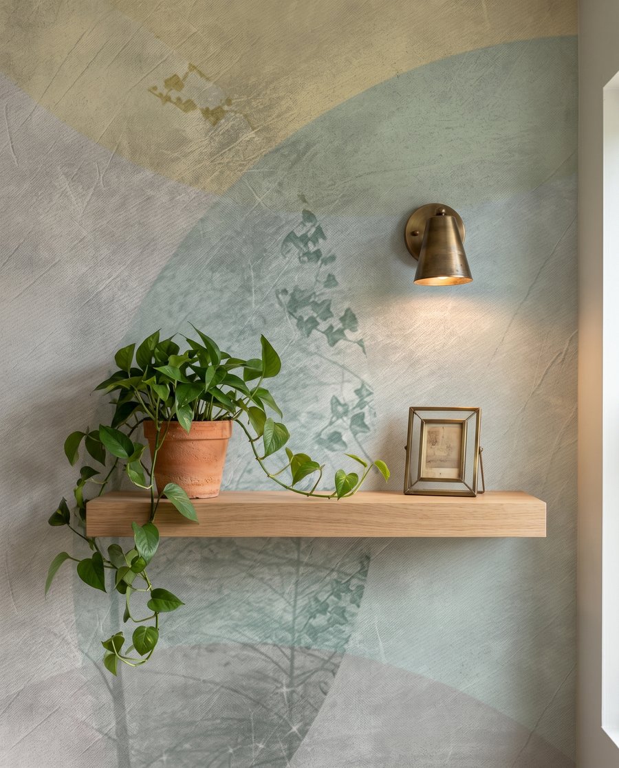 Círculos em tons pastel — detalhe