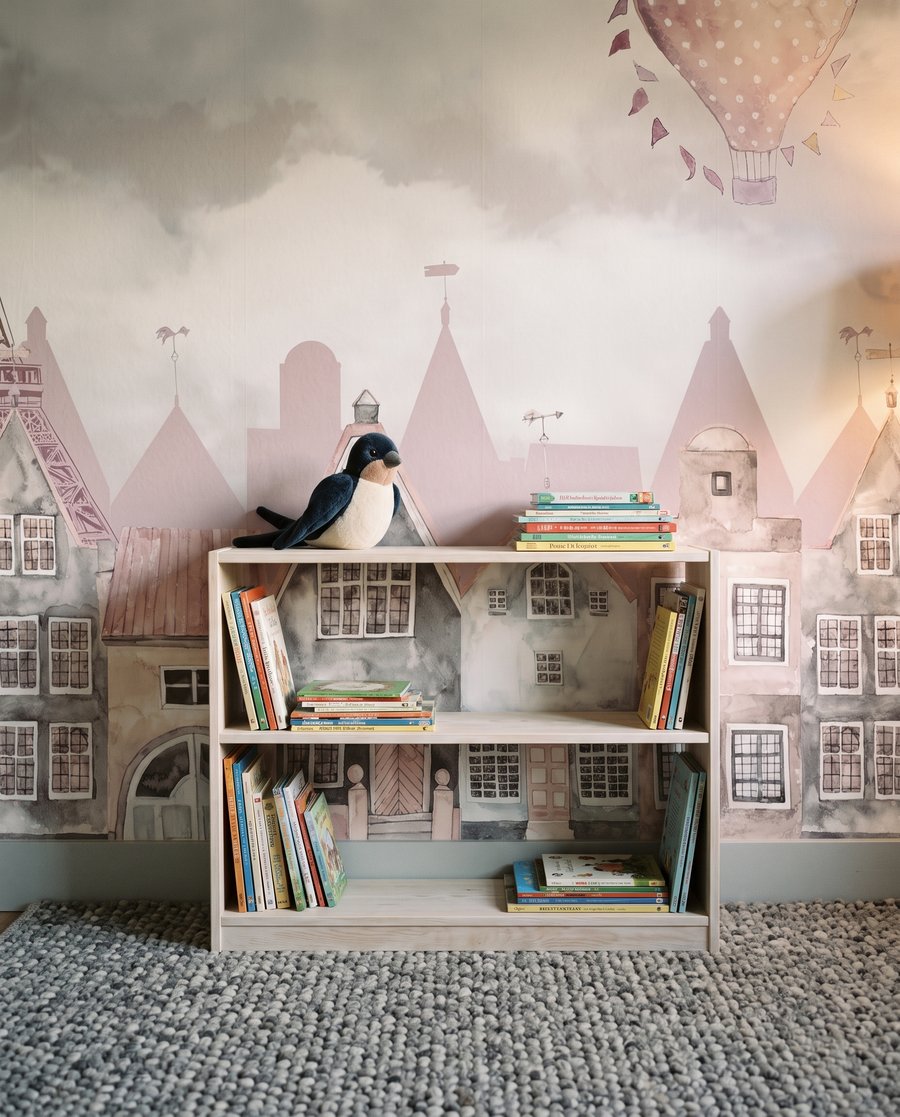 Casas cor-de-rosa — detalhe