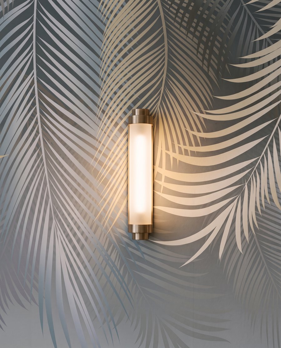 Folhas de palmeira claras — detalhe
