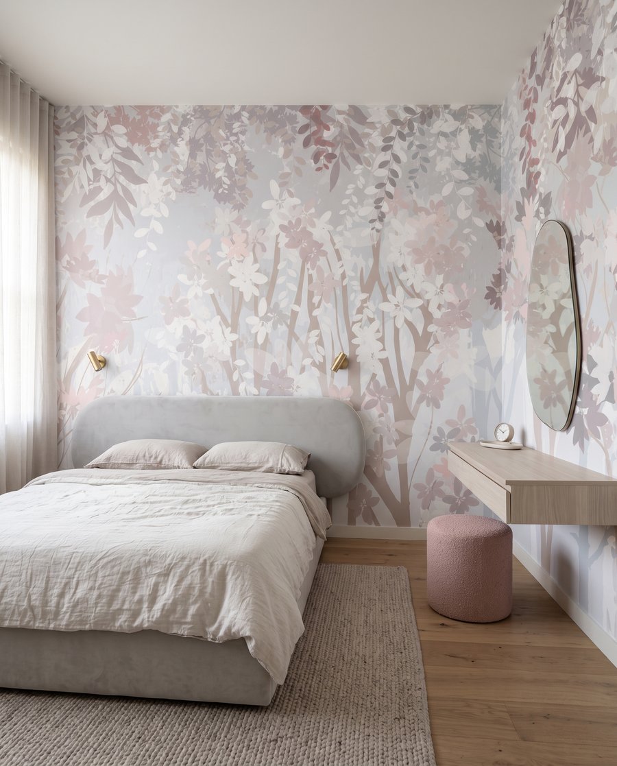 Troncos rosa pálido — interior 2