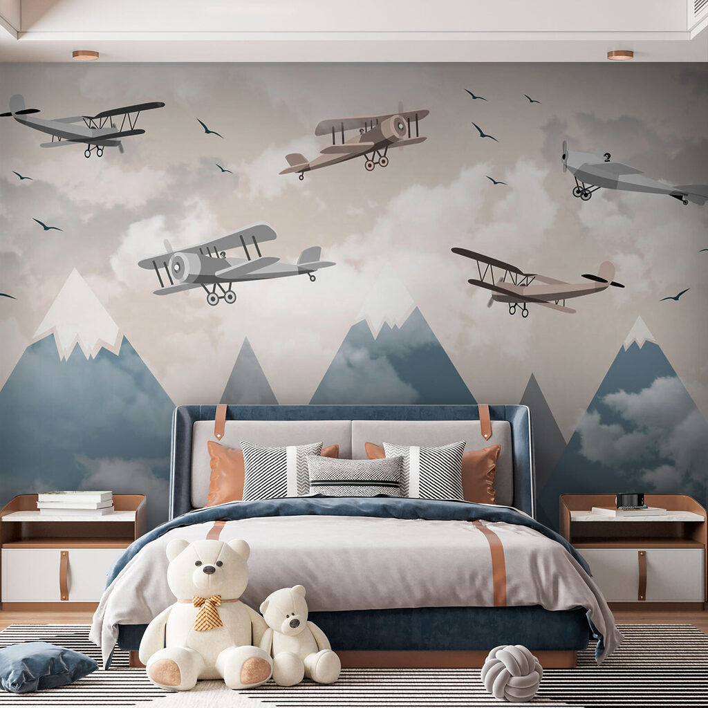 Aviões sobre montanhas — interior 3
