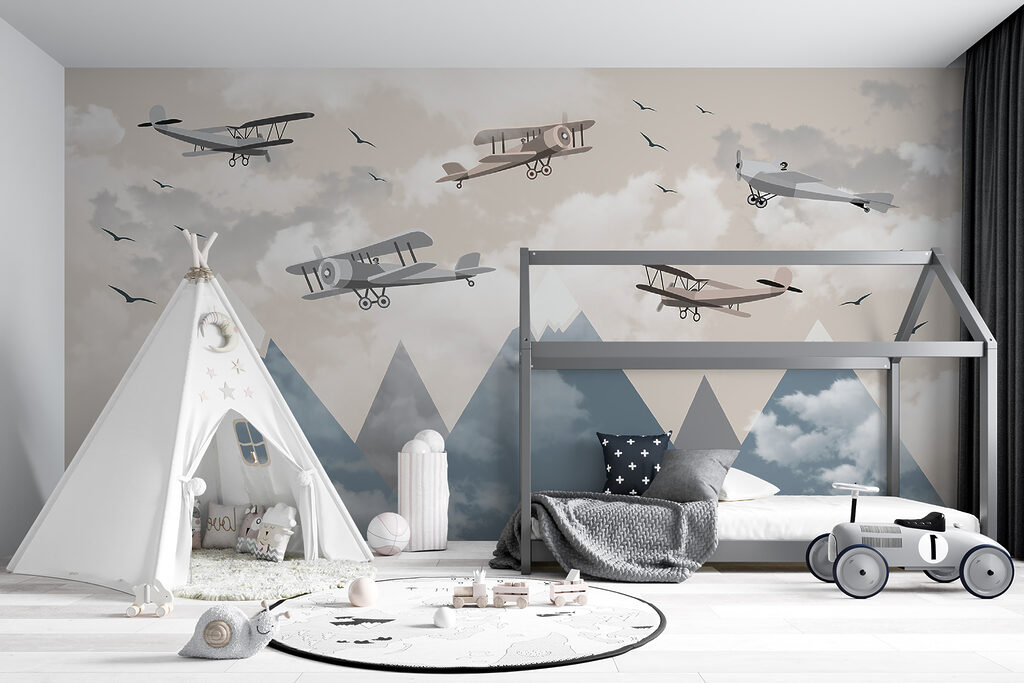 Aviões sobre montanhas — interior 4