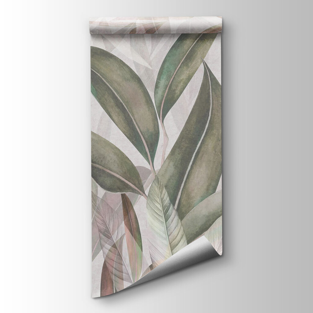 Folhas longas em pastel — vista do produto