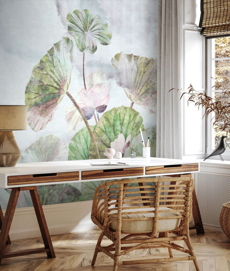 Lótus e flamingo — interior 2