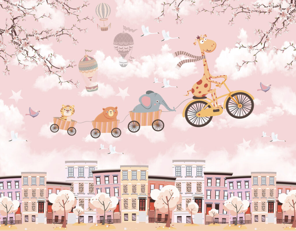 Animais de bicicleta — design completo