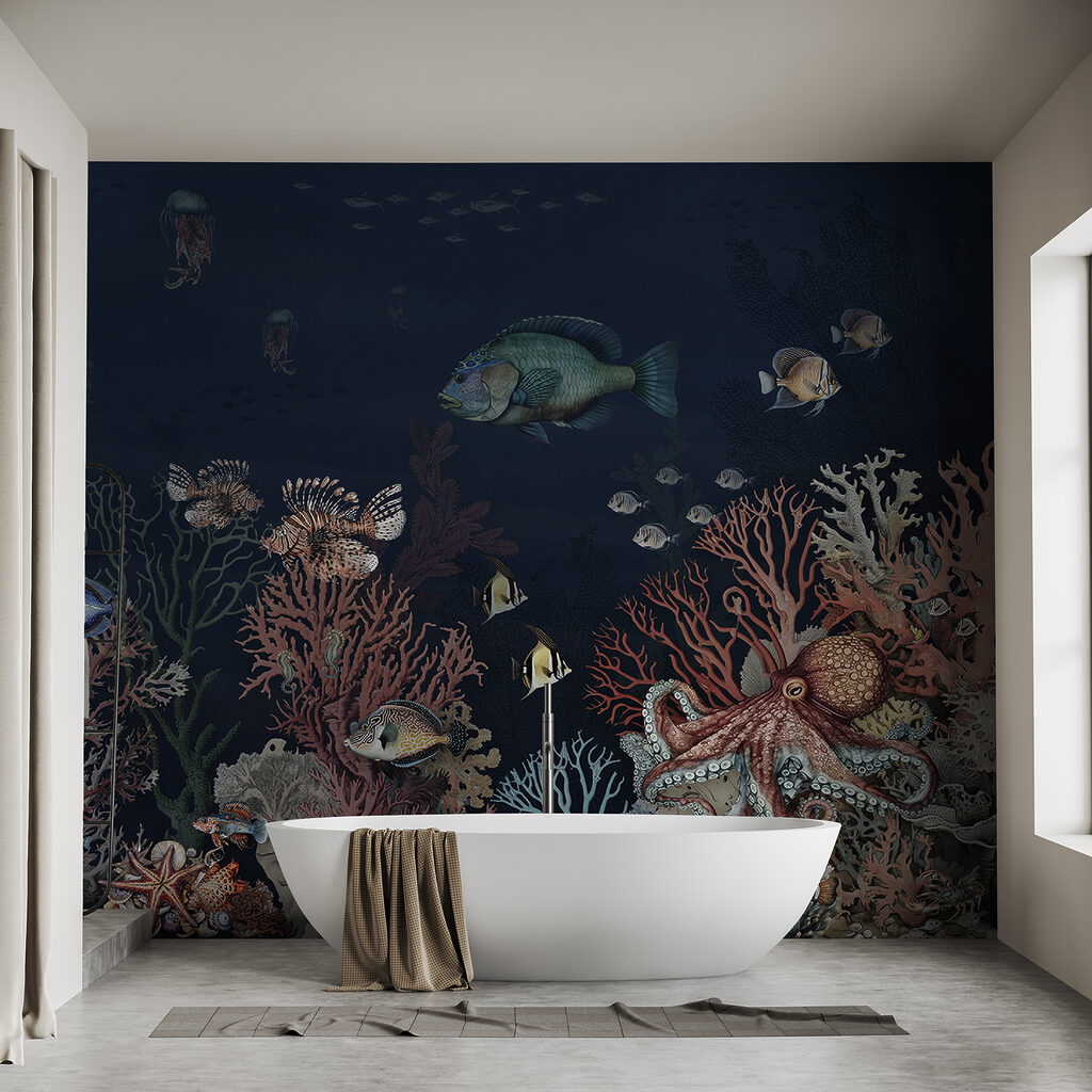 Recife em azul-escuro — interior 7