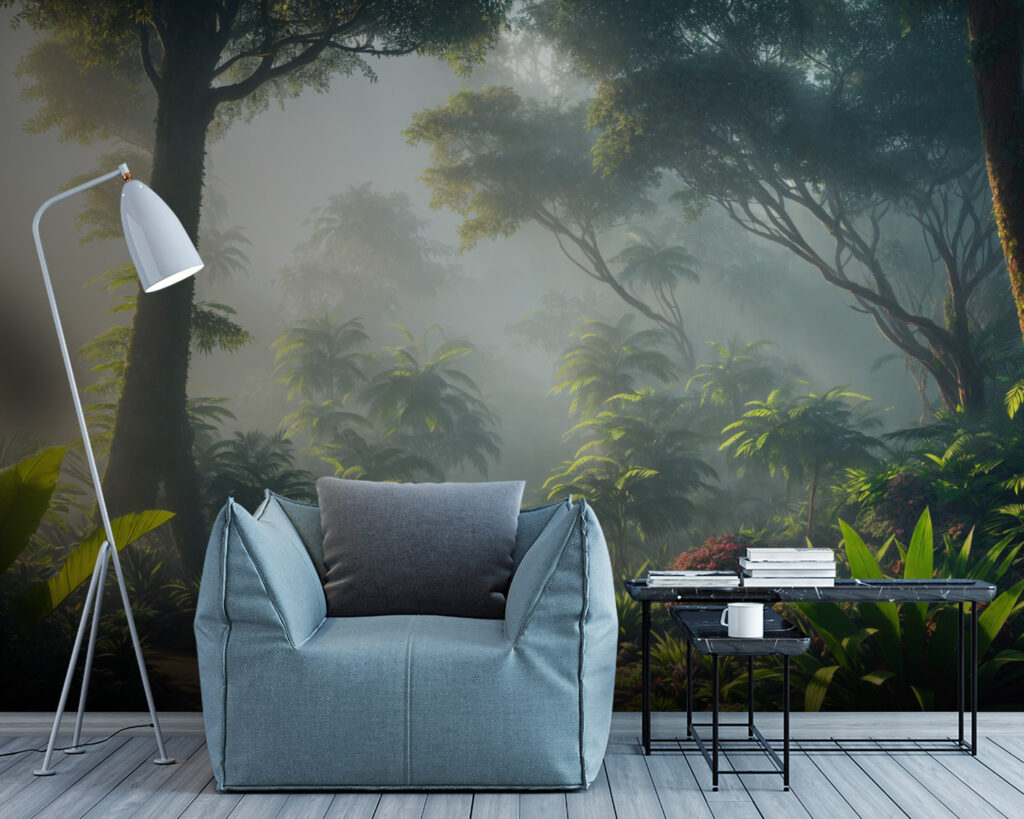 Trilho na selva — interior 1