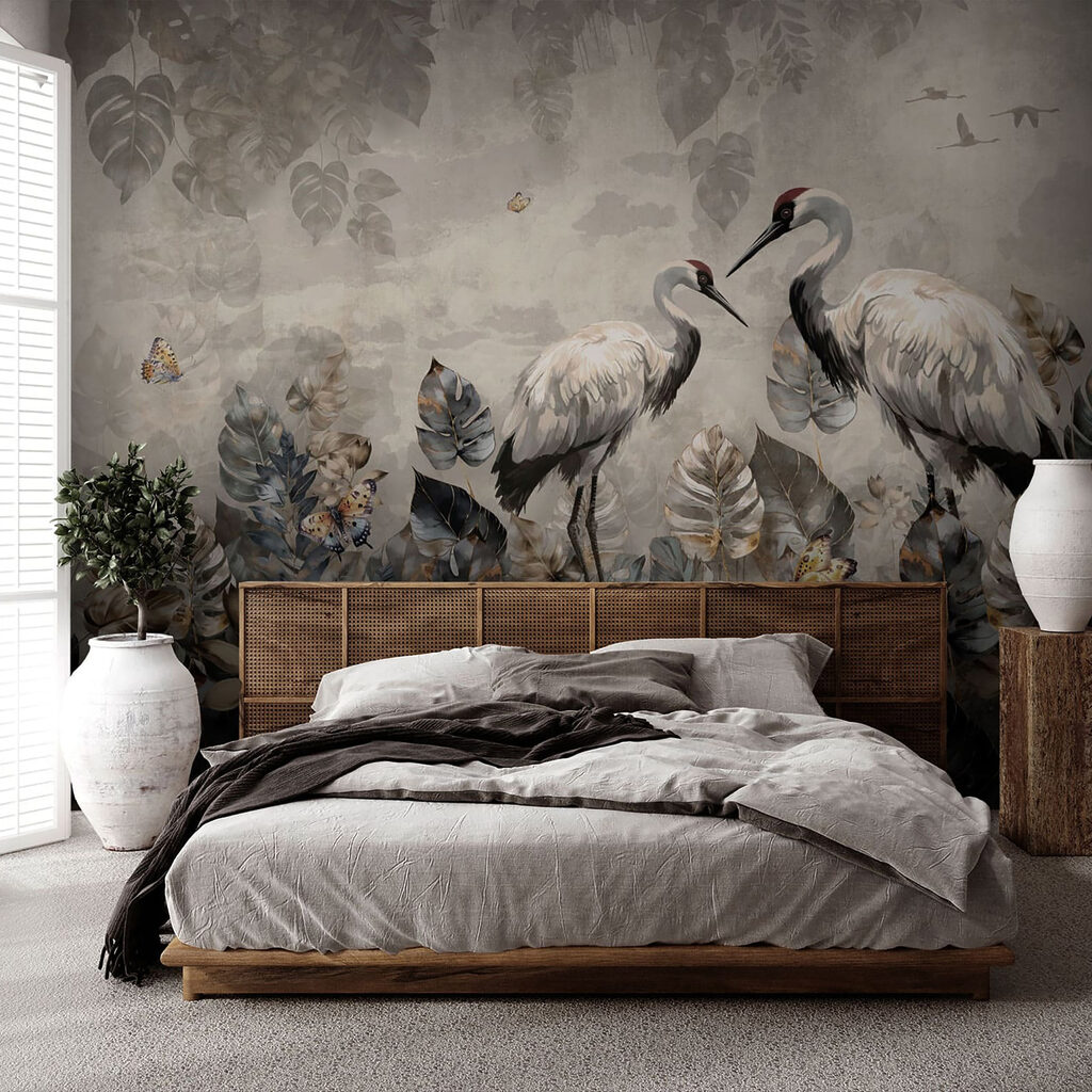 Grous entre folhas — interior 3