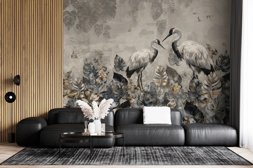 Grous entre folhas — interior 4