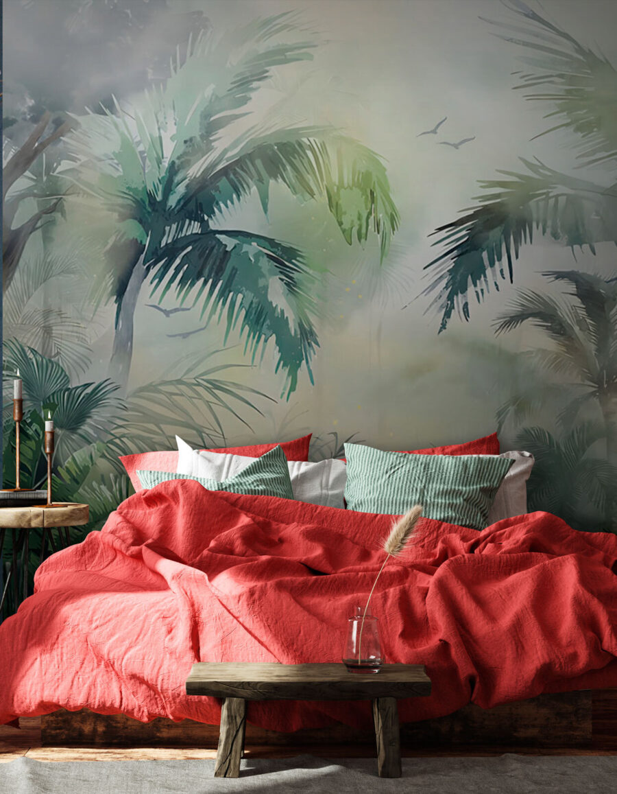 Selva em verde suave — interior 2