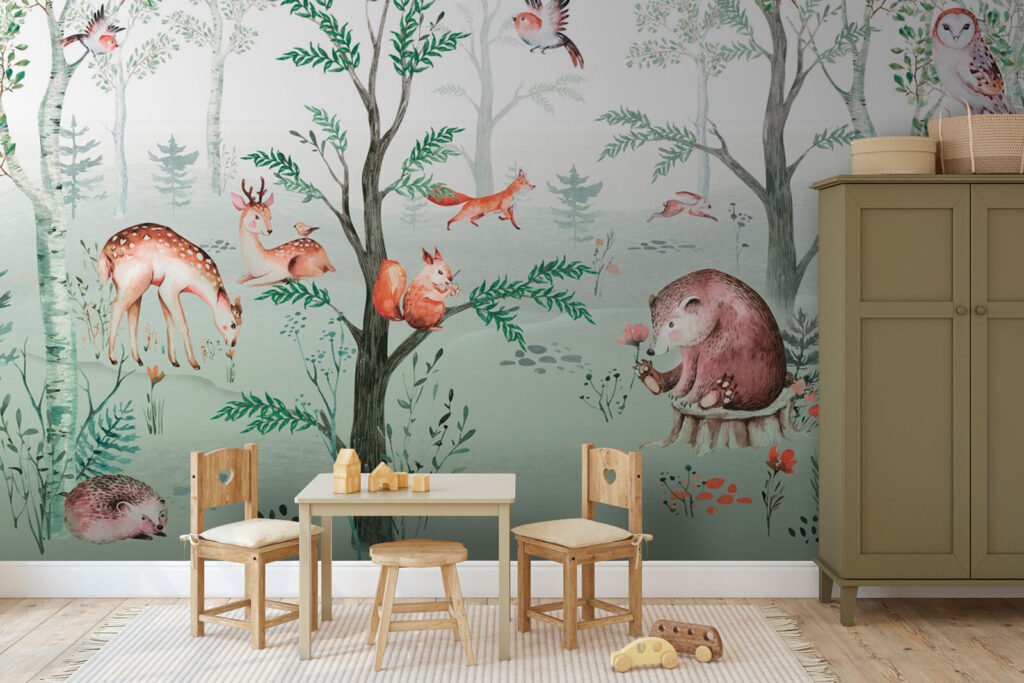 Animais entre os ramos — interior 1