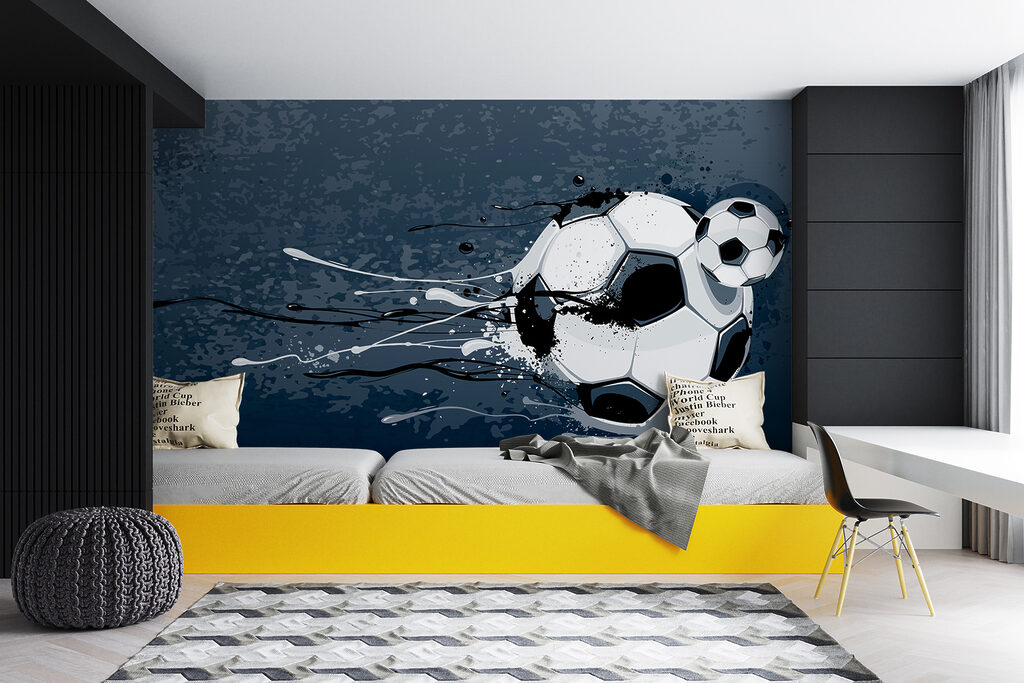 Futebol em azul — interior 5