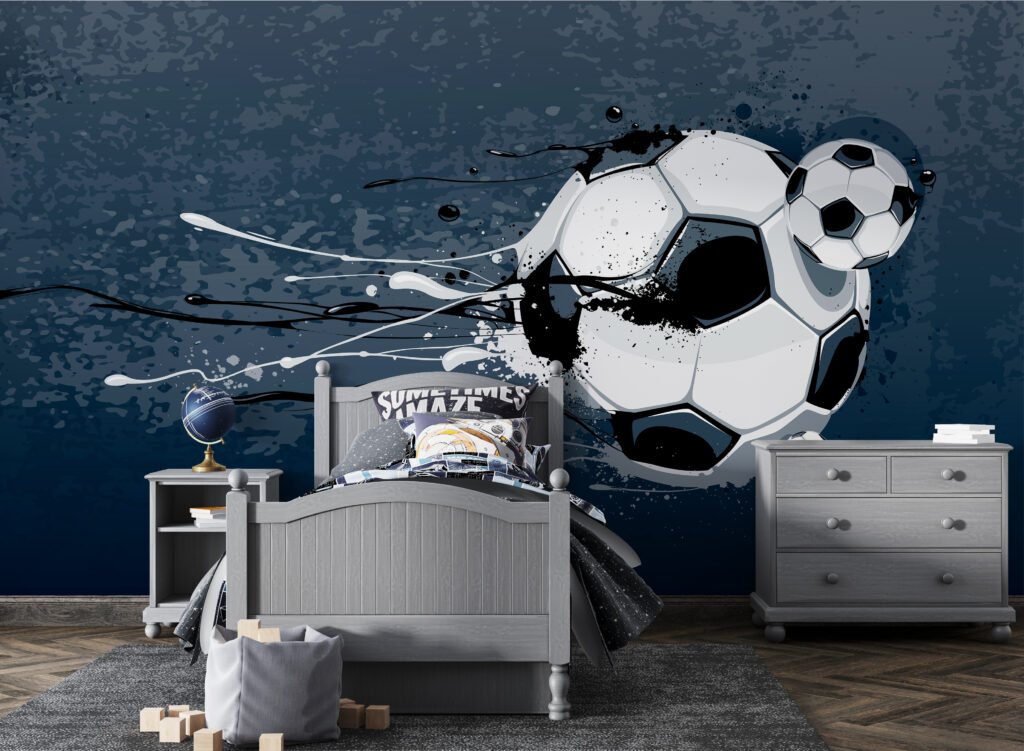 Futebol em azul — interior 4