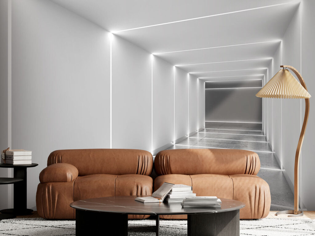 Corredor de luz — interior 2