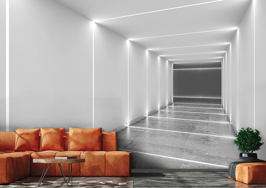 Corredor de luz — interior 1
