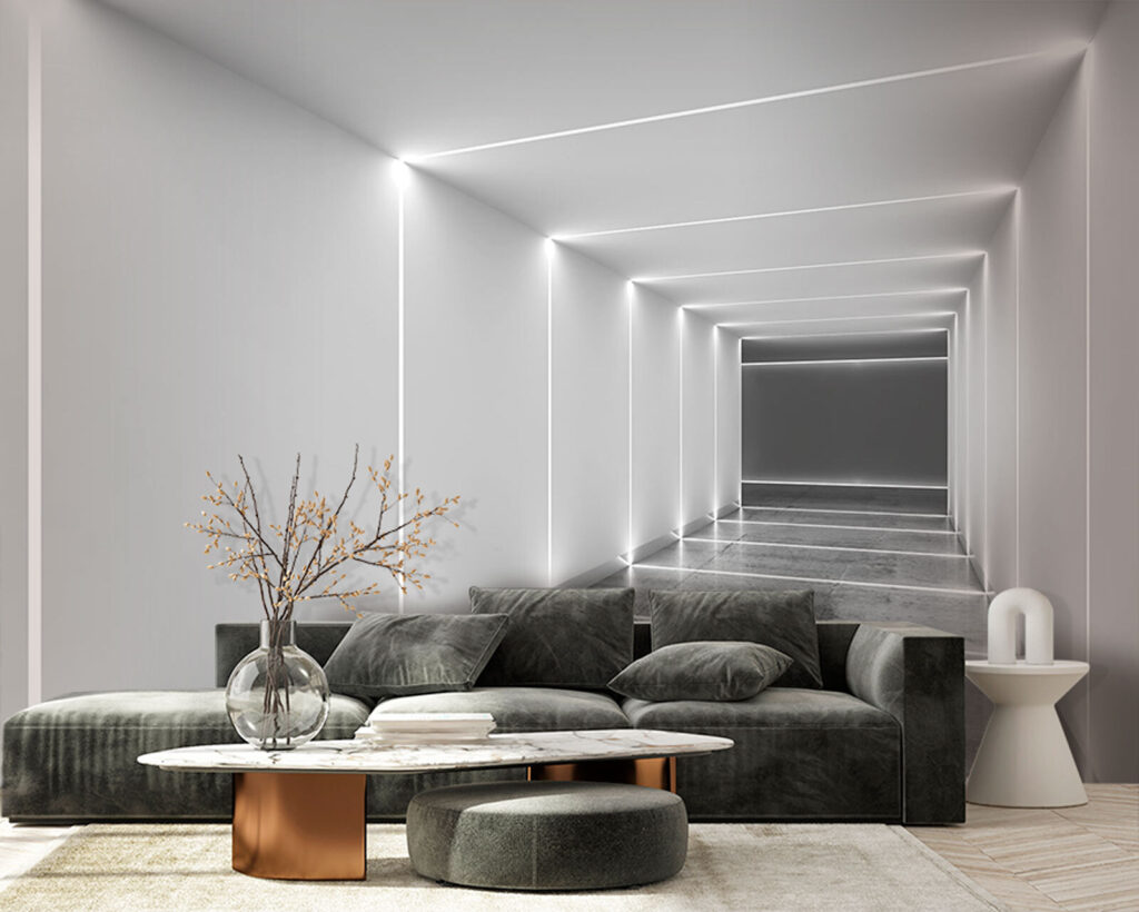 Corredor de luz — interior 3
