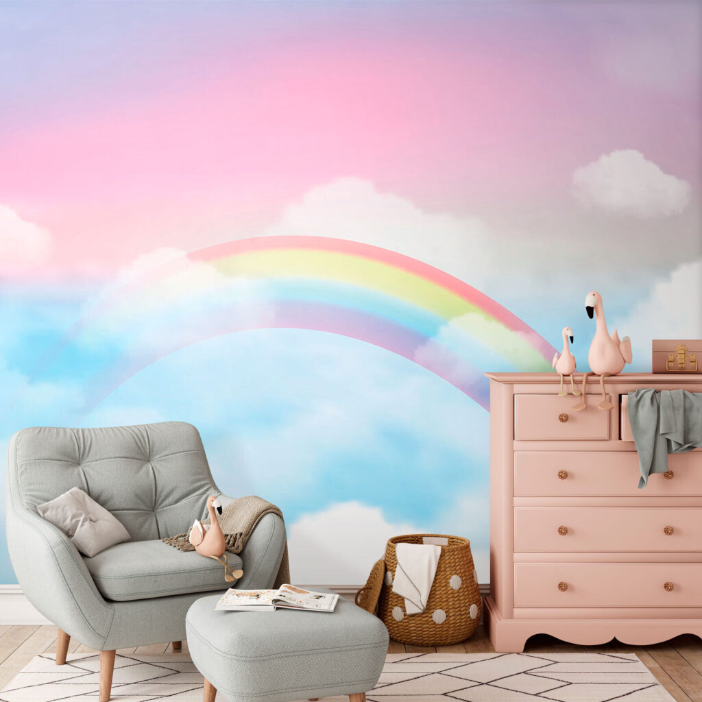 Arco-íris em nuvens suaves — interior 2