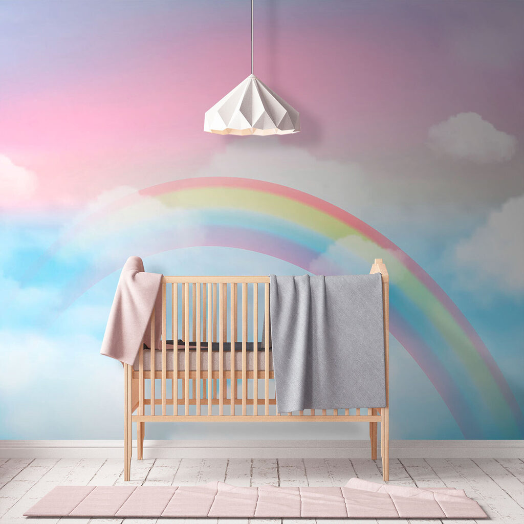 Arco-íris em nuvens suaves — interior 5