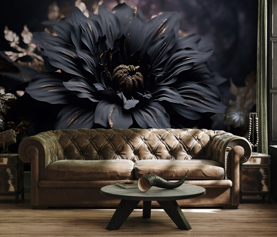 Flor azul-noite — interior 2