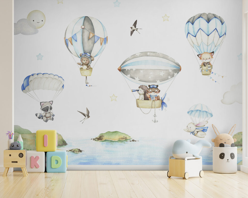 Animais sobre colinas — interior 3