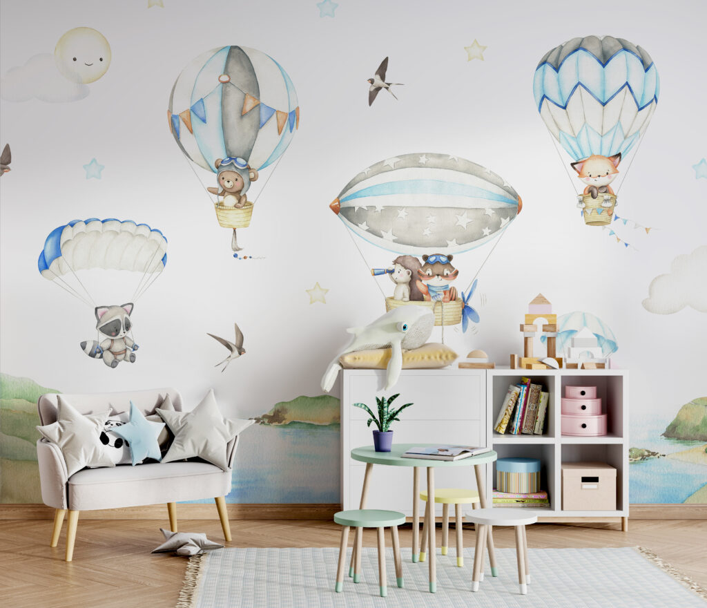 Animais sobre colinas — interior 2