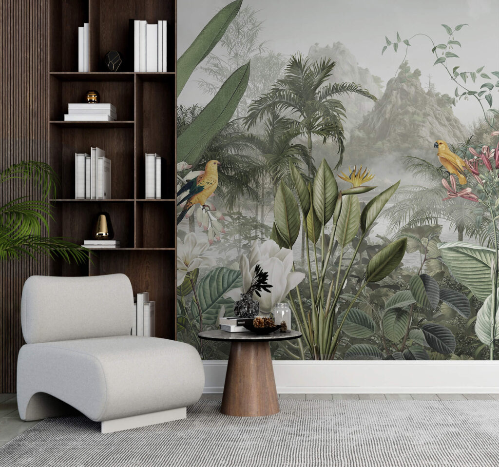 Flores na selva enevoada — interior 5
