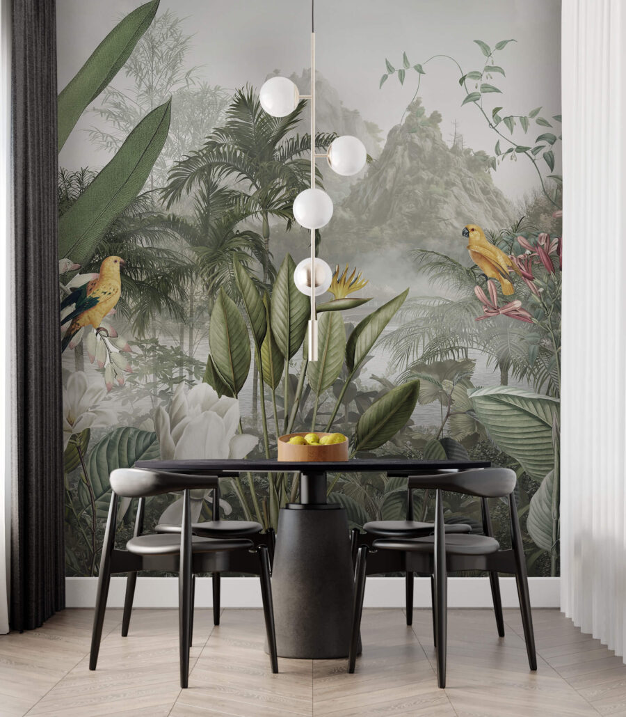 Flores na selva enevoada — interior 8