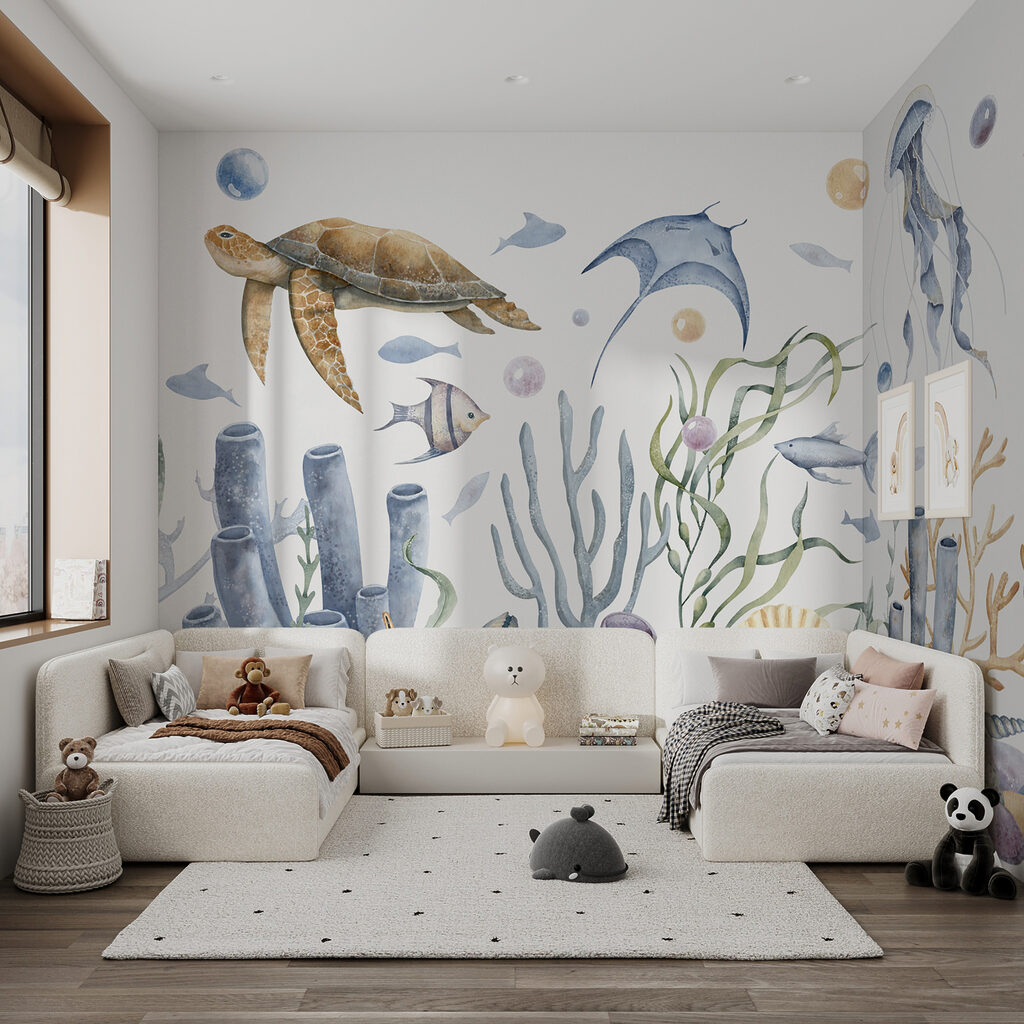 Recife em aguarela suave — interior 7